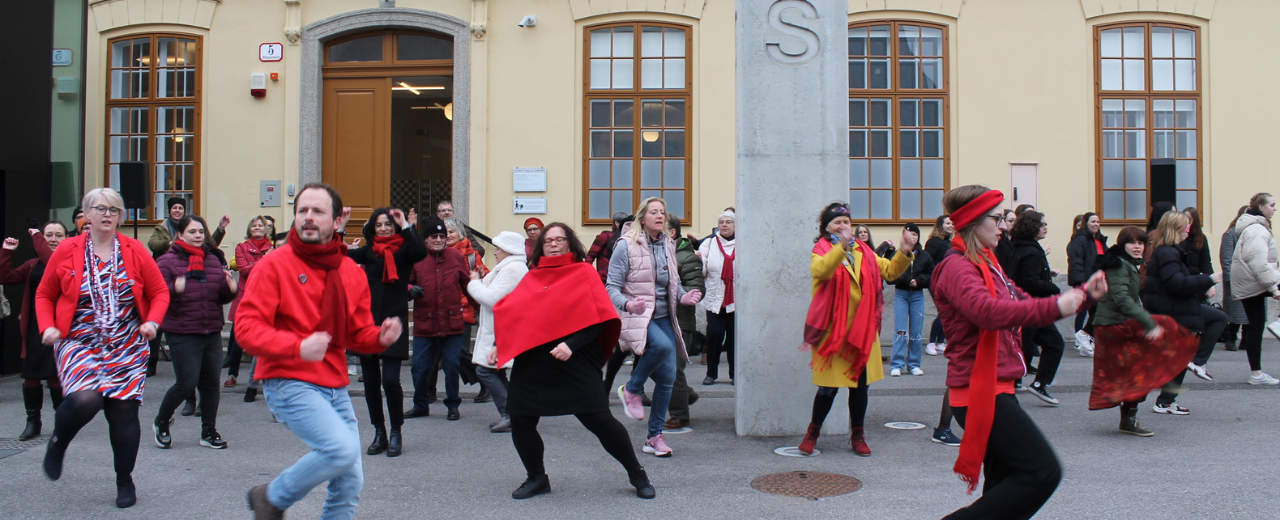 tanzender Protest