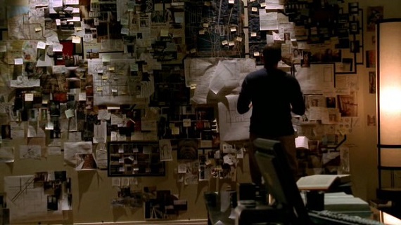 Die Masterplan-Pinnwand von Michael Scofield